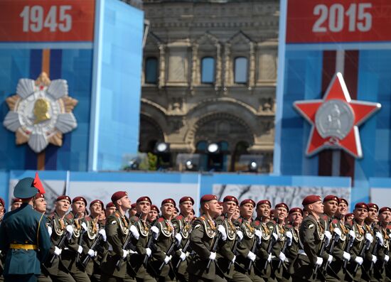 Military parade to mark 70th anniversary of Victory in 1941-1945 Great Patriotic War
