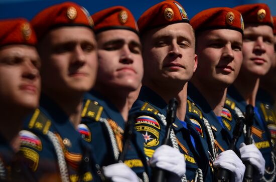 Military parade to mark 70th anniversary of Victory in 1941-1945 Great Patriotic War