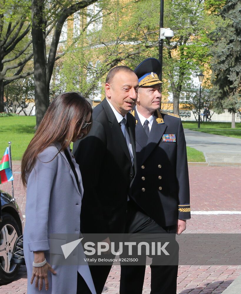 Kremlin Superintendent Sergei Khlebnikov welcomes foreign delegation heads and honorary guests