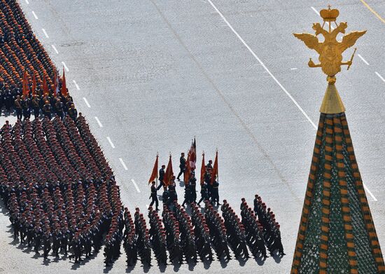 Military parade to mark 70th anniversary of Victory in 1941-1945 Great Patriotic War