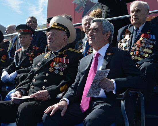 Military parade to mark 70th anniversary of Victory in 1941-1945 Great Patriotic War