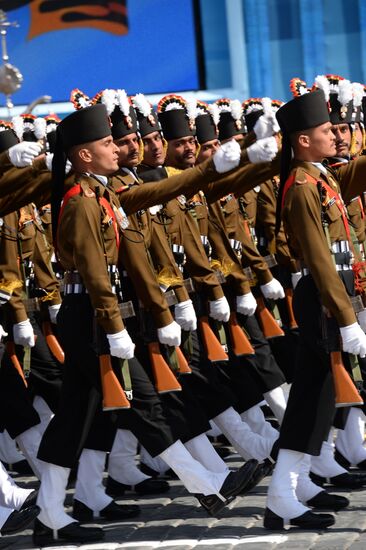 Military parade to mark 70th anniversary of Victory in 1941-1945 Great Patriotic War