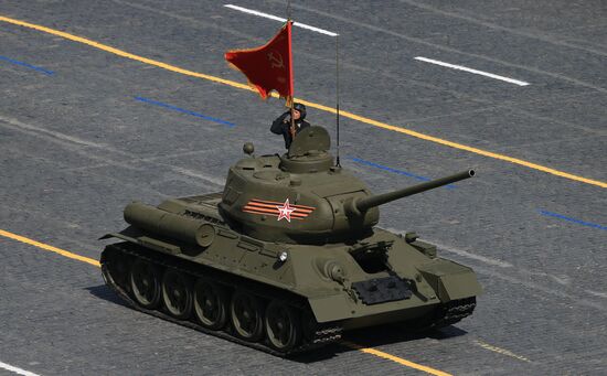 Military parade to mark 70th anniversary of Victory in 1941-1945 Great Patriotic War