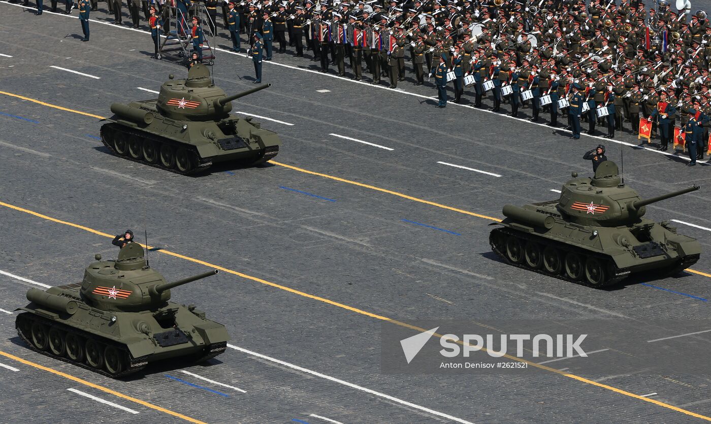 Military parade to mark 70th anniversary of Victory in 1941-1945 Great Patriotic War