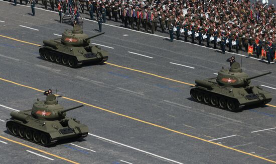 Military parade to mark 70th anniversary of Victory in 1941-1945 Great Patriotic War