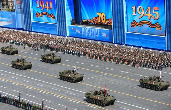 Military parade to mark 70th anniversary of Victory in 1941-1945 Great Patriotic War