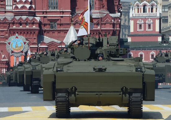 Military parade to mark 70th anniversary of Victory in 1941-1945 Great Patriotic War