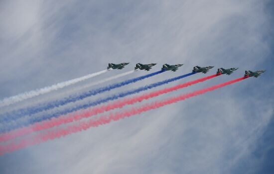 Military parade to mark 70th anniversary of Victory in 1941-1945 Great Patriotic War