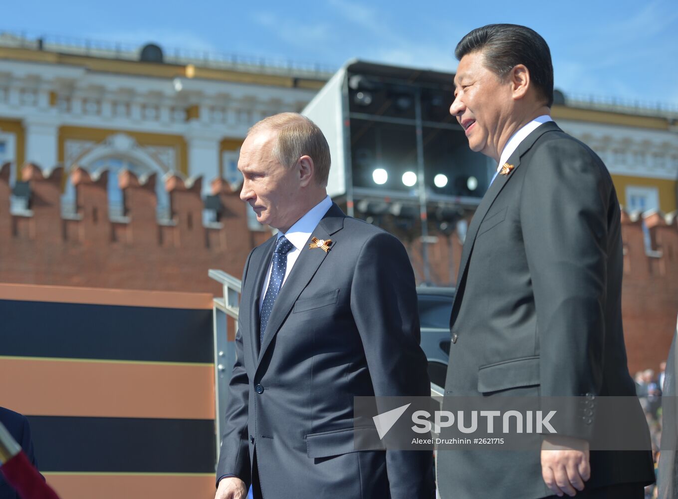 President Putin at military parade to mark 70th anniversary of Victory in 1941-1945 Great Patriotic War