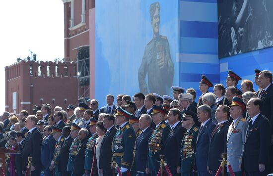 Military parade to mark 70th anniversary of Victory in 1941-1945 Great Patriotic War