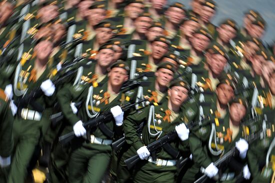 Military parade to mark 70th anniversary of Victory in 1941-1945 Great Patriotic War