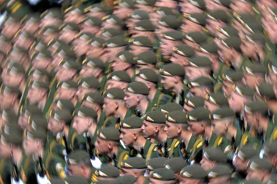 Military parade to mark 70th anniversary of Victory in 1941-1945 Great Patriotic War