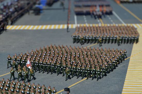 Military parade to mark 70th anniversary of Victory in 1941-1945 Great Patriotic War