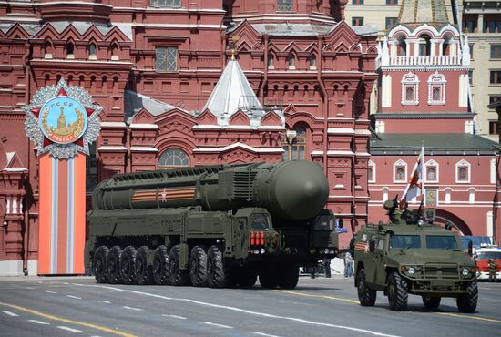 Military parade to mark 70th anniversary of Victory in 1941-1945 Great Patriotic War