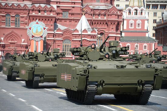 Military parade to mark 70th anniversary of Victory in 1941-1945 Great Patriotic War