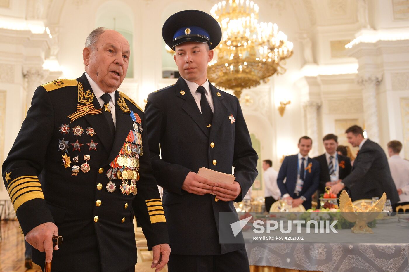 Reception hosted by President Vladimir Putin to mark 70th anniversary of Victory in 1941-1945 Great Patriotic War