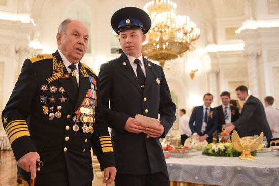 Reception hosted by President Vladimir Putin to mark 70th anniversary of Victory in 1941-1945 Great Patriotic War