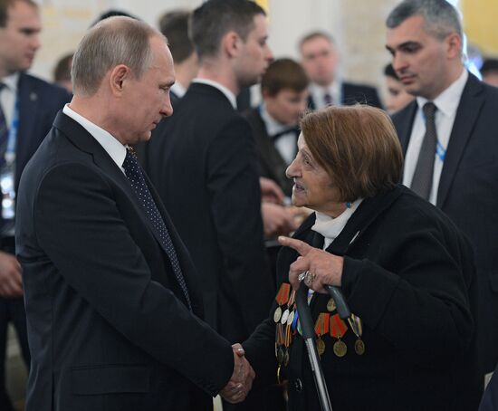 Reception hosted by President Vladimir Putin to mark 70th anniversary of Victory in 1941-1945 Great Patriotic War