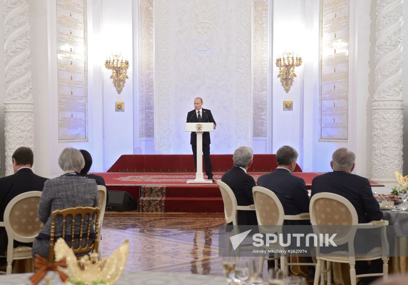 Reception hosted by President Vladimir Putin to mark 70th anniversary of Victory in 1941-1945 Great Patriotic War