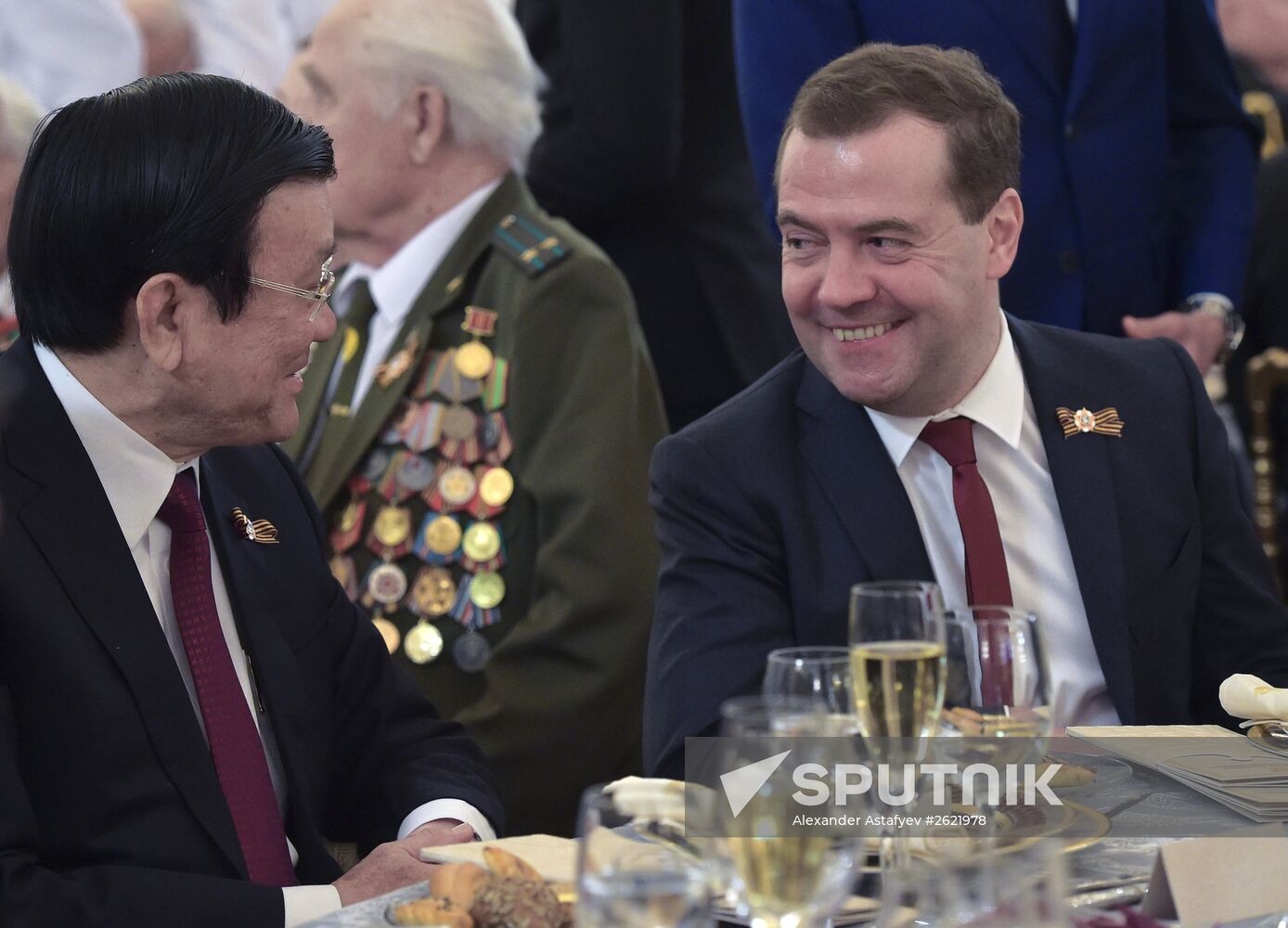 Reception hosted by President Vladimir Putin to mark 70th anniversary of Victory in 1941-1945 Great Patriotic War