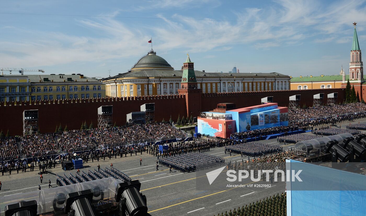 Military parade to mark 70th anniversary of Victory in 1941-1945 Great Patriotic War