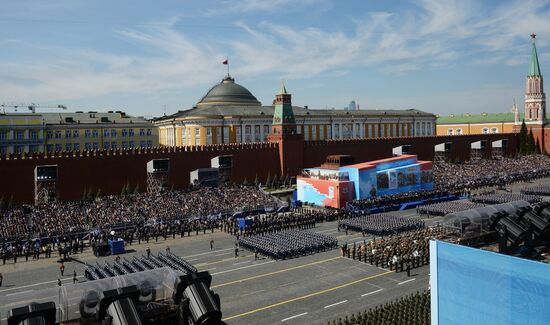 Military parade to mark 70th anniversary of Victory in 1941-1945 Great Patriotic War