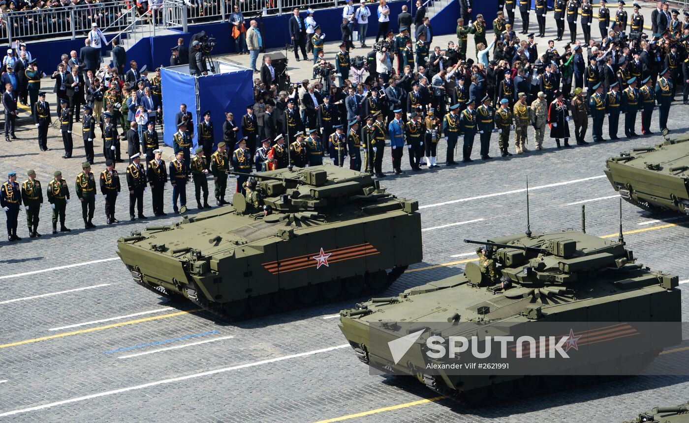Military parade to mark 70th anniversary of Victory in 1941-1945 Great Patriotic War