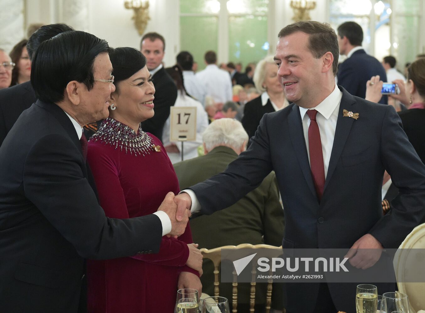 Reception hosted by President Vladimir Putin to mark 70th anniversary of Victory in 1941-1945 Great Patriotic War