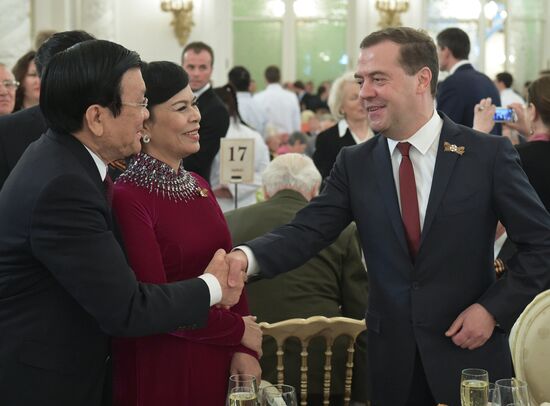 Reception hosted by President Vladimir Putin to mark 70th anniversary of Victory in 1941-1945 Great Patriotic War