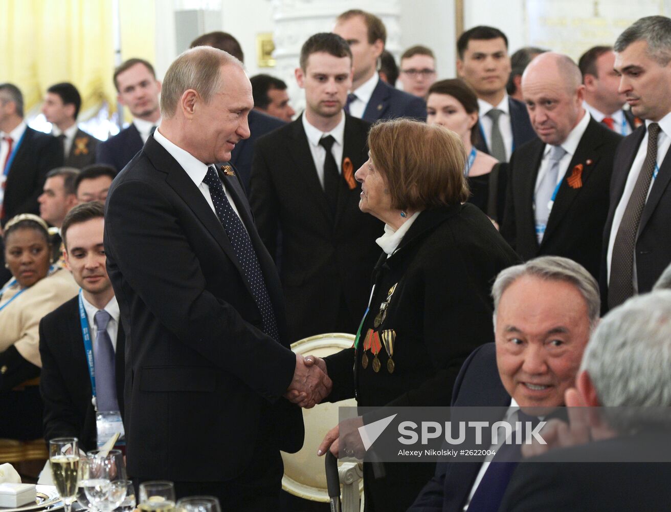 Reception hosted by President Vladimir Putin to mark 70th anniversary of Victory in 1941-1945 Great Patriotic War