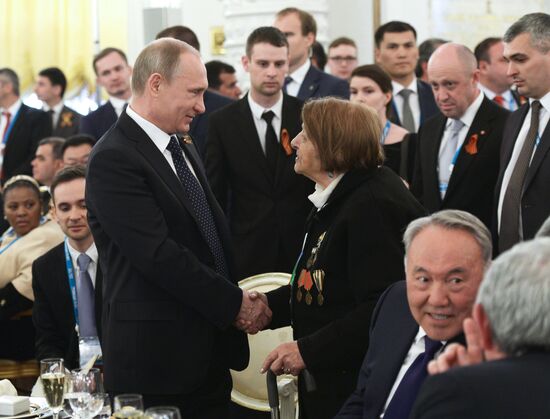 Reception hosted by President Vladimir Putin to mark 70th anniversary of Victory in 1941-1945 Great Patriotic War