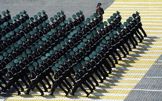Military parade to mark 70th anniversary of Victory in 1941-1945 Great Patriotic War