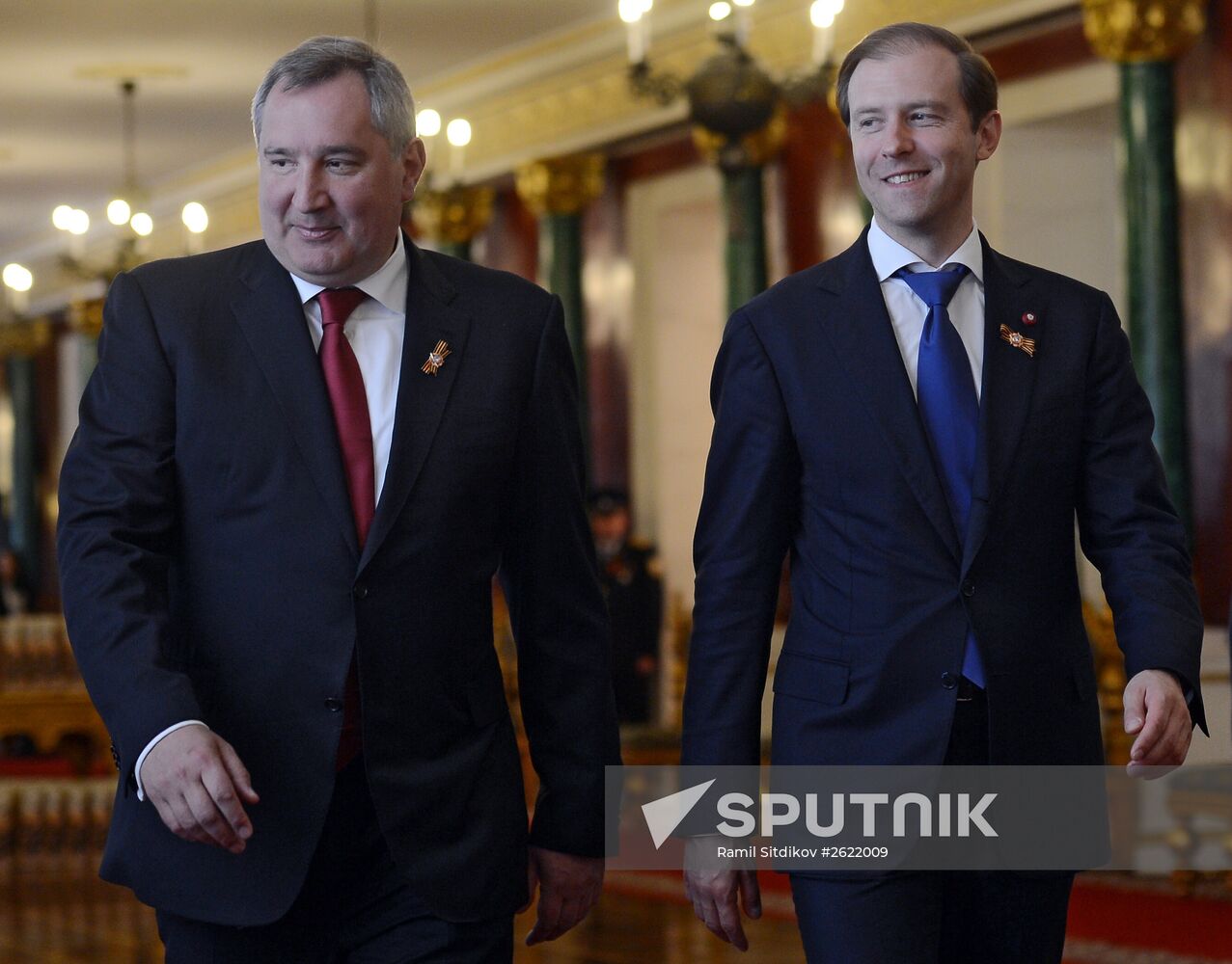 Reception hosted by President Vladimir Putin to mark 70th anniversary of Victory in 1941-1945 Great Patriotic War