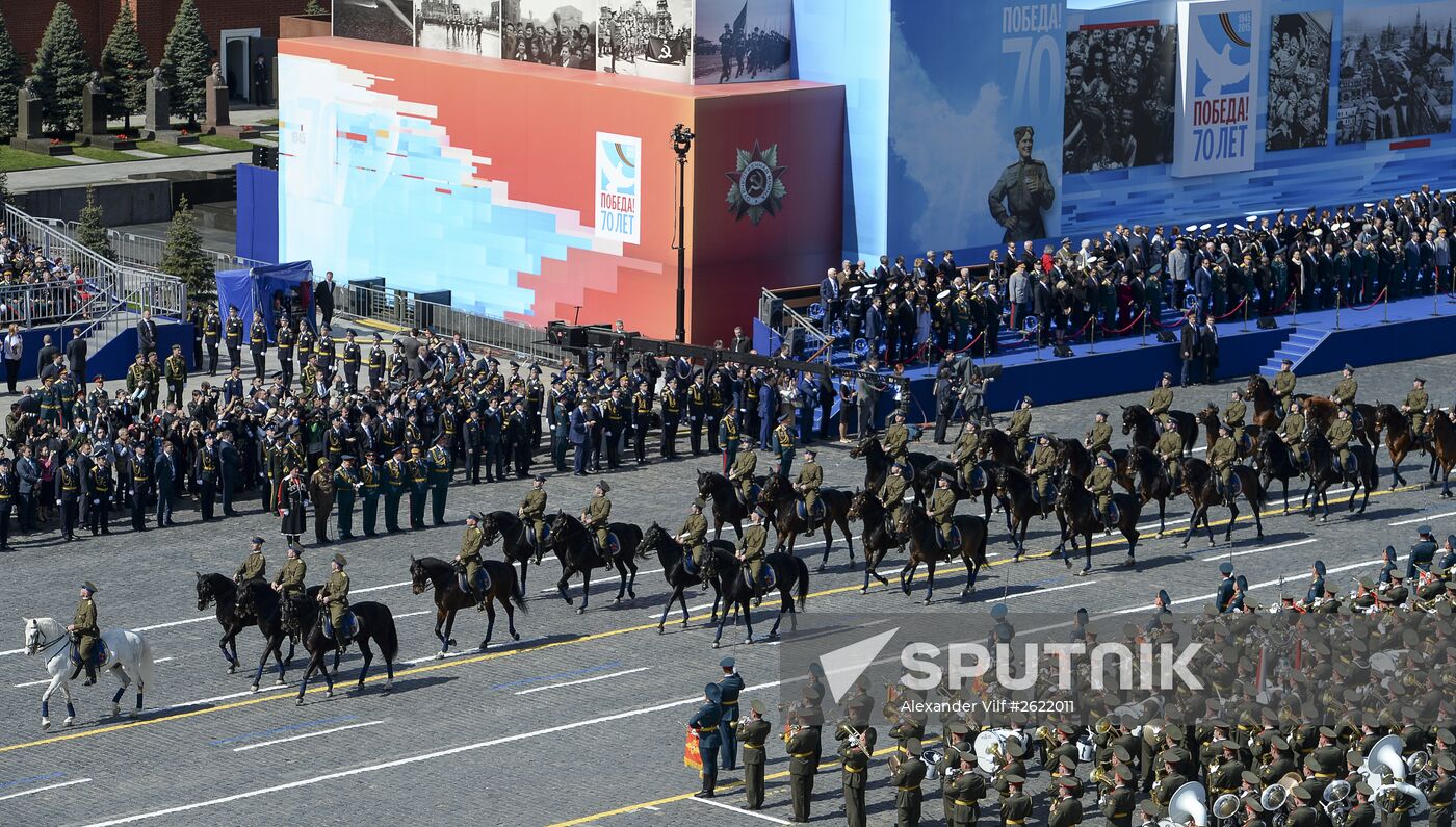 Military parade to mark 70th anniversary of Victory in 1941-1945 Great Patriotic War