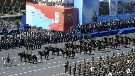 Military parade to mark 70th anniversary of Victory in 1941-1945 Great Patriotic War