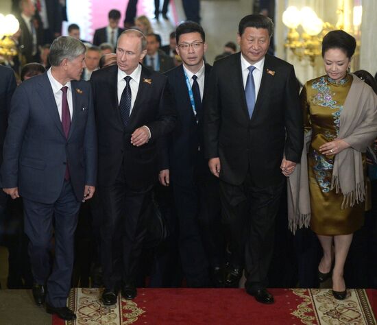 Reception hosted by President Vladimir Putin to mark 70th anniversary of Victory in 1941-1945 Great Patriotic War