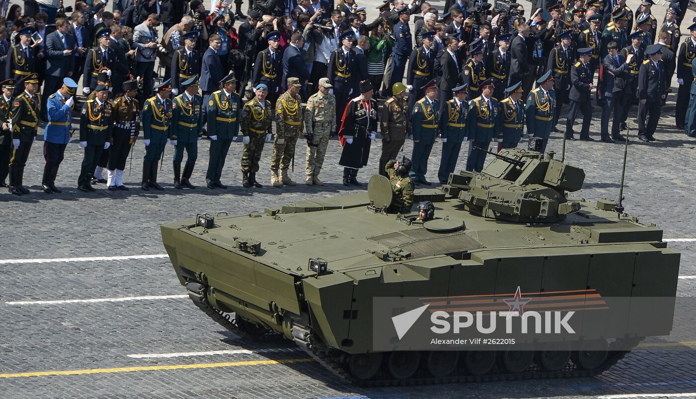 Military parade to mark 70th anniversary of Victory in 1941-1945 Great Patriotic War