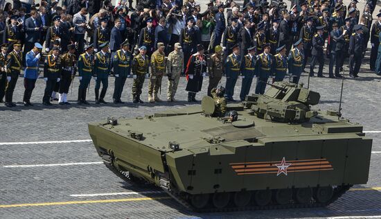 Military parade to mark 70th anniversary of Victory in 1941-1945 Great Patriotic War