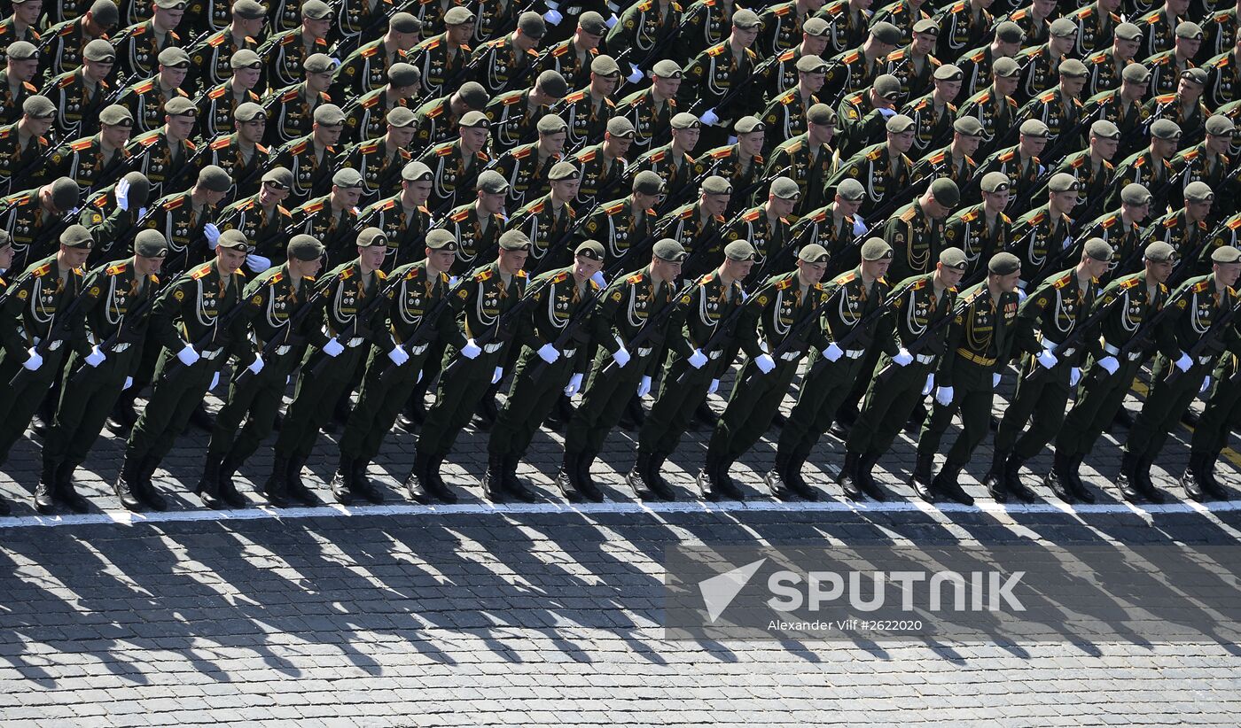 Military parade to mark 70th anniversary of Victory in 1941-1945 Great Patriotic War