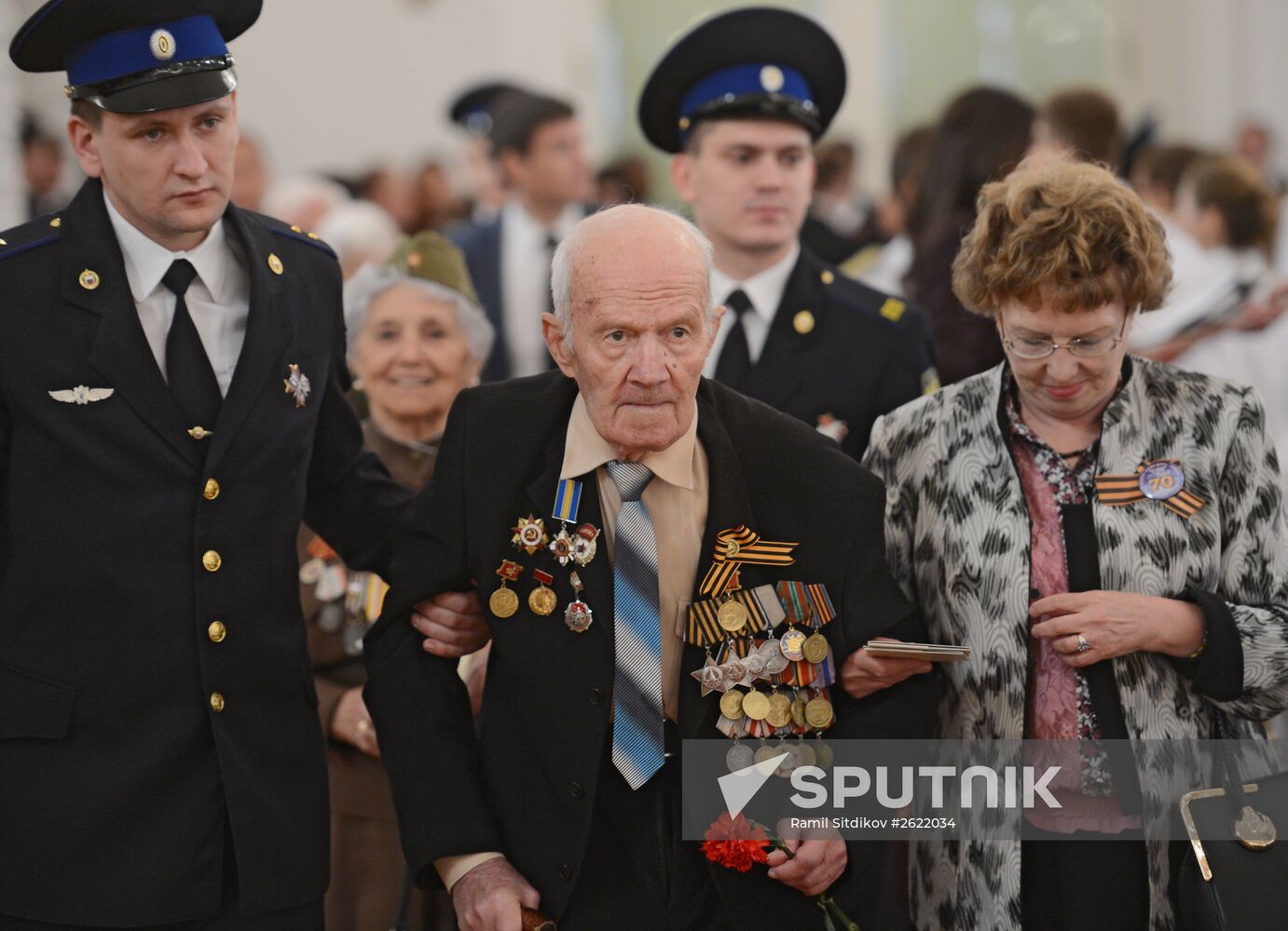 Reception hosted by President Vladimir Putin to mark 70th anniversary of Victory in 1941-1945 Great Patriotic War