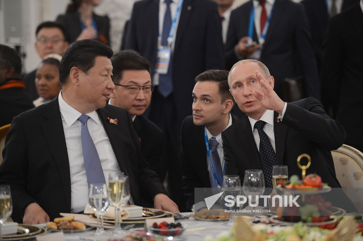Reception hosted by President Vladimir Putin to mark 70th anniversary of Victory in 1941-1945 Great Patriotic War