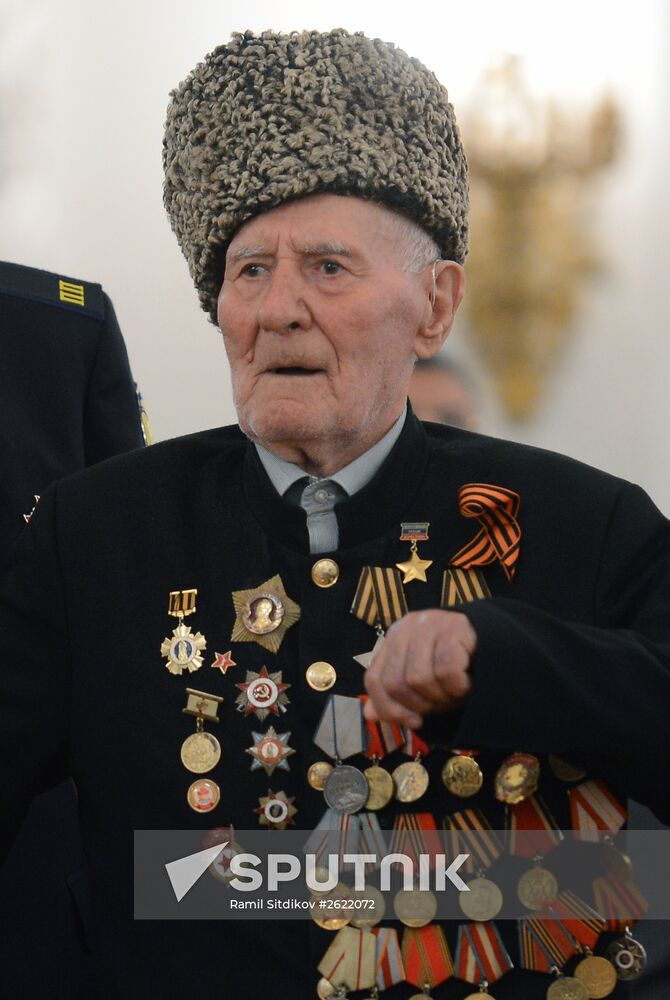 Reception hosted by President Vladimir Putin to mark 70th anniversary of Victory in 1941-1945 Great Patriotic War