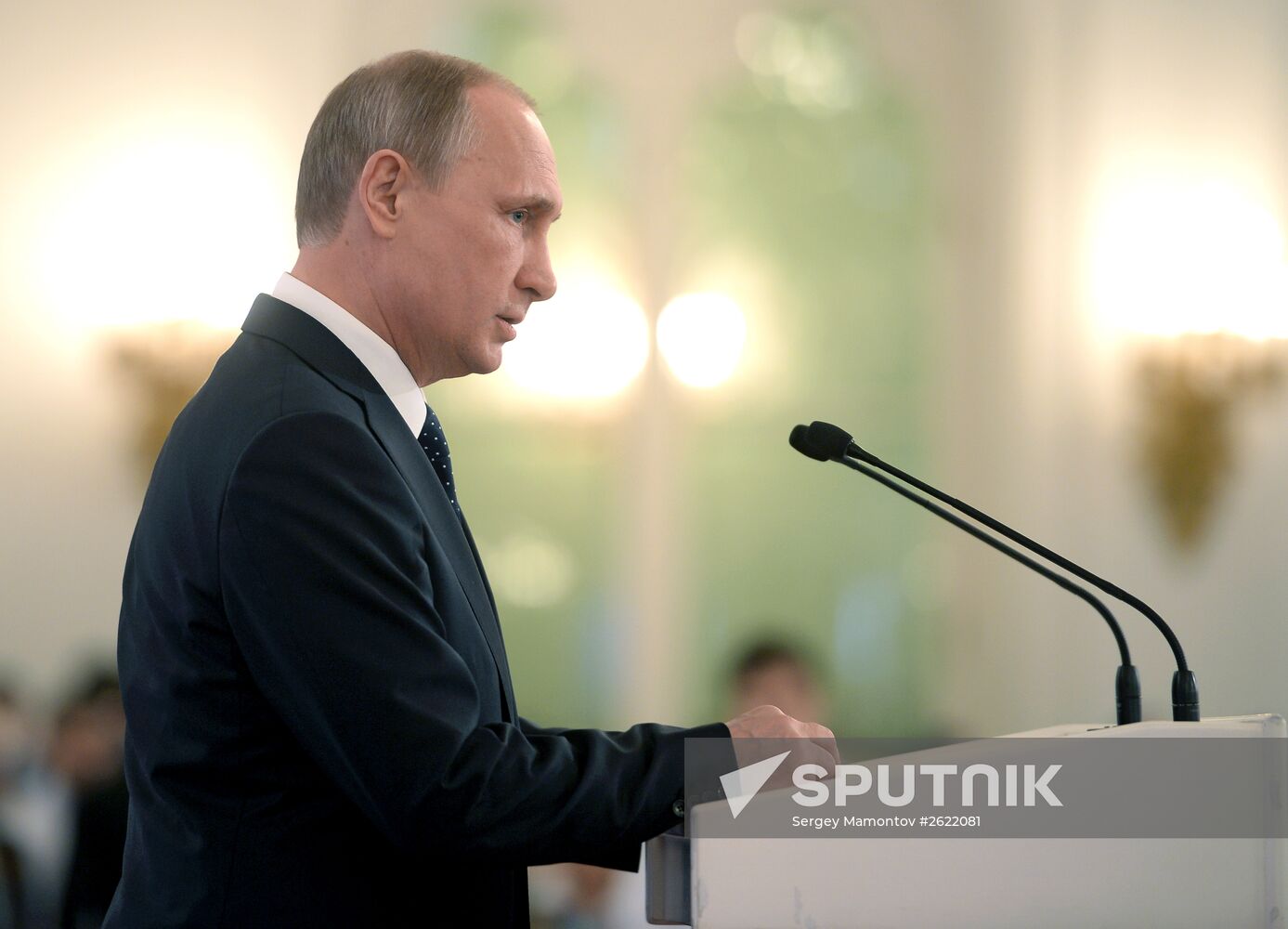 Reception hosted by President Vladimir Putin to mark 70th anniversary of Victory in 1941-1945 Great Patriotic War