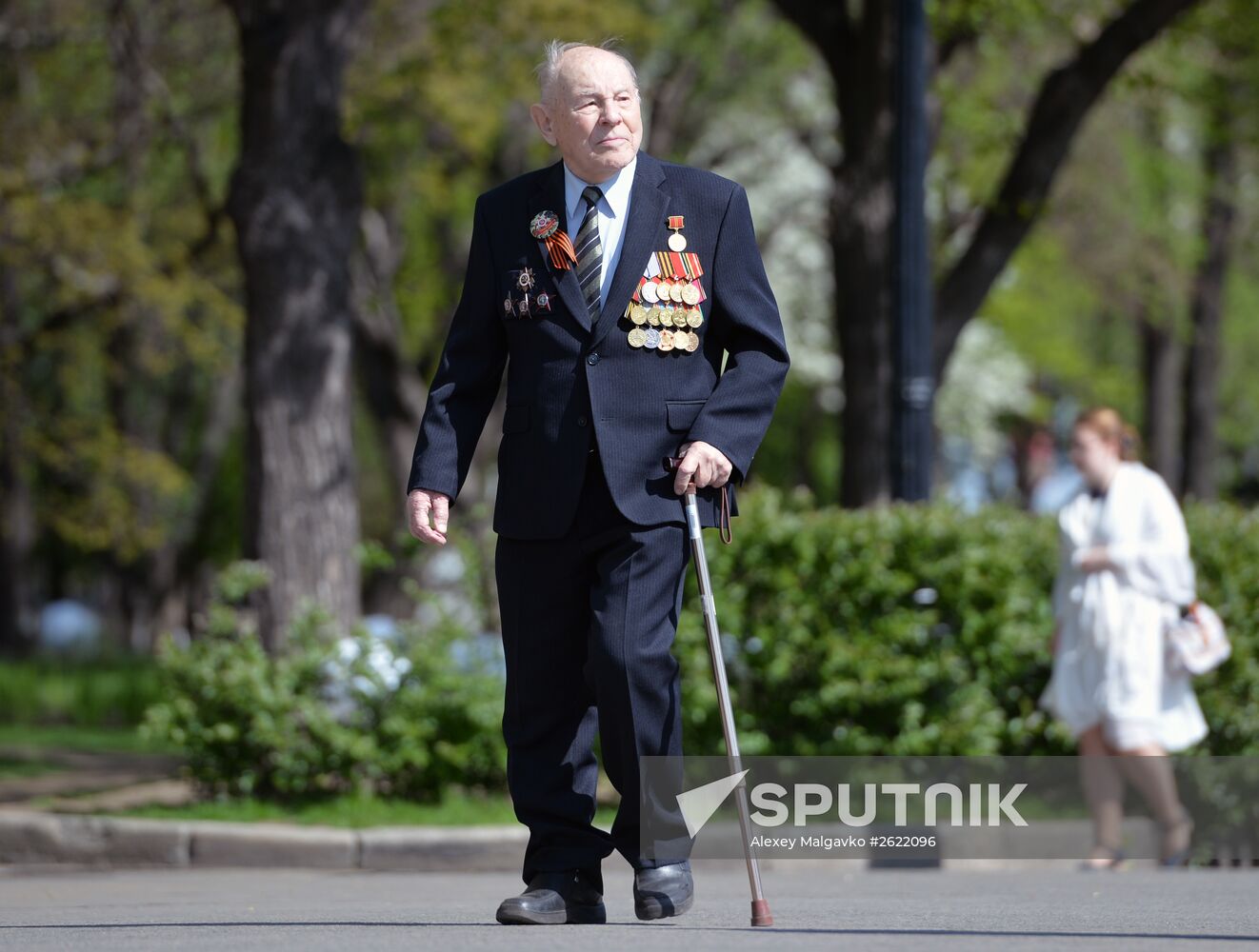 Celebration of Victory Day in Moscow