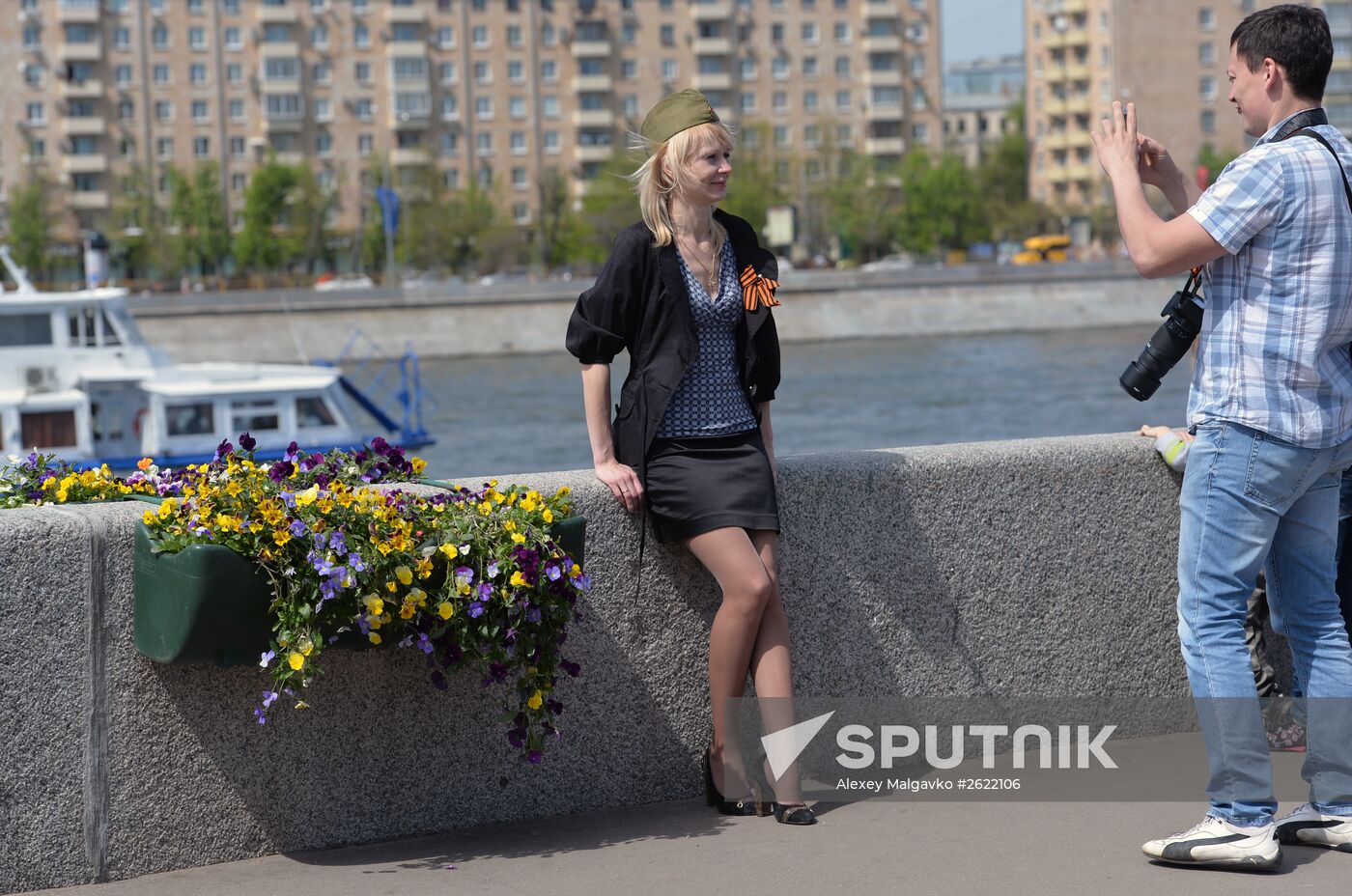 Celebration of Victory Day in Moscow