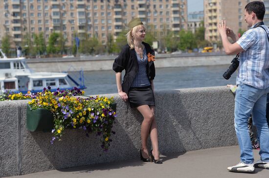 Celebration of Victory Day in Moscow