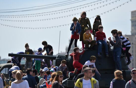 Celebration of Victory Day in Moscow