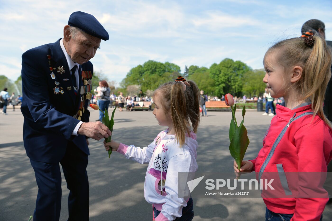 Celebration of Victory Day in Moscow