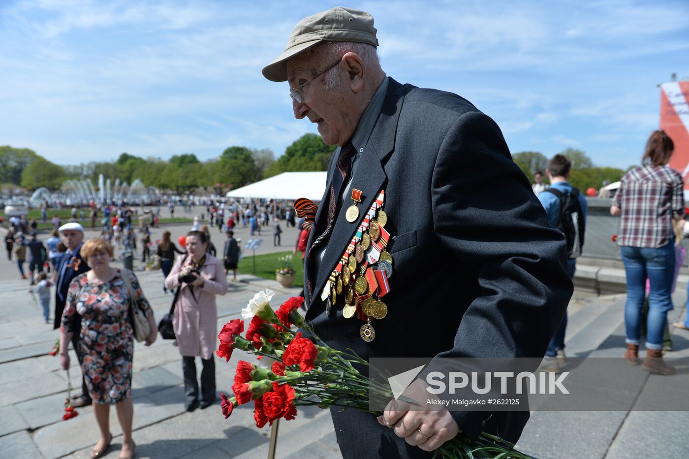 Celebration of Victory Day in Moscow
