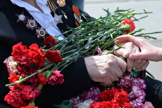 Celebration of Victory Day in Moscow
